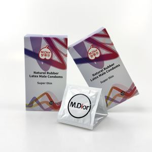 Transparentes <span class=keywords><strong>extra</strong></span> sicheres männliches Kondom mit gepunktetem Design Latex Sexspielzeug <span class=keywords><strong>Pleasure</strong></span> Spike Kondome - Product Image 2