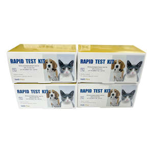 Equipo veterinario para animales Kit de prueba de enfermedades infecciosas FIV Ab/FeLV Ag <span class=keywords><strong>Speed</strong></span> Felv Fiv Fcov <span class=keywords><strong>Cat</strong></span> Kits de prueba rápida - Product Image 1