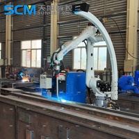 Robot industriel multifonctionnel sur rail au sol pour soudage