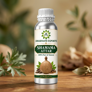 Kannauj Original Shamama Attar Natürliche Qualität Hergestellt in Indien Mit Gewürzen & Safran-Sandelholzöl - Product Image 1