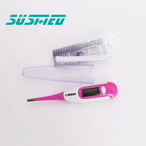 Y tế bé kỹ thuật số điện mềm Đầu nhiệt kế kỹ thuật số nhiệt độ cơ thể Nhiệt kế nách sốt lâm sàng Nhiệt kế - Product Image 4