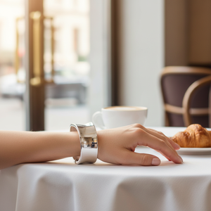 Braccialetti di moda a cerniera placcati in oro elegante Design braccialetto per le donne - Product Image 3