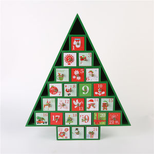<span class=keywords><strong>Calendrier</strong></span> <span class=keywords><strong>de</strong></span> l'Avent à tirage innovant <span class=keywords><strong>Calendrier</strong></span> en forme <span class=keywords><strong>de</strong></span> maison <span class=keywords><strong>de</strong></span> l'Avent en bois Décoration <span class=keywords><strong>de</strong></span> Noël - Product Image 6