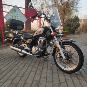 Motocicleta Deportiva Retro <span class=keywords><strong>Usada</strong></span> CF Yueku GZ150 Suzuki1 Storm Prince - Escape Cromado, Manillar Grande, Cómoda para Desplazamientos, China - Product Image 3