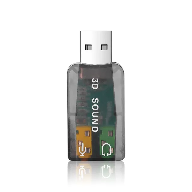 5.1 Sound Channel USB Independent Sound Card External Computer to Replace PCI Notebook Usb Sound Card USB to Audio Interface