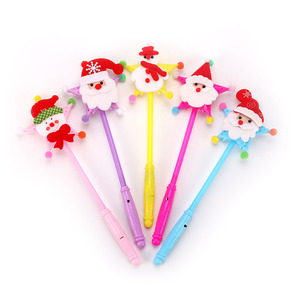 Christmas Led Light Up <b>Magic</b> <b>Wand</b> Star <b>Toy</b> For Children Party Gift Plastic Non Toxic - Product Image 4