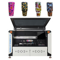 Nueva Impresora de Inyección de Tinta UV Semiautomática para Productos Cilíndricos, Impresión de 360 Grados, Alta Velocidad 60-90 piezas/hora, Conectividad Ethernet