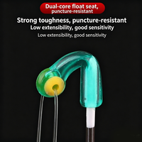 Siège flottant en silicone haute résistance Fingshing Gear, étanche, double cœur en silicone souple pour la pêche en eau douce en lac