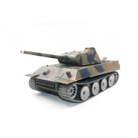 Tanque militar RC 1:16 henglong WW2, tanques de juguete de pantera alemana, para disparar bbs para niños