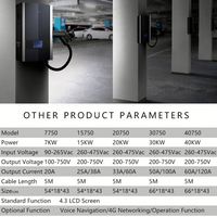 Paiement intelligent Station de recharge pour voiture Wifi Dc Lcd Display Chademo Ccs Evse Type 2 Bus Ev Charger Wallbox