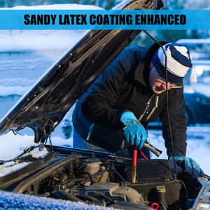 Protección laboral de construcción de alta calidad látex nitrilo espuma sumergida trabajo de invierno por debajo de cero guantes de trabajo de construcción mecánica - Product Image 5