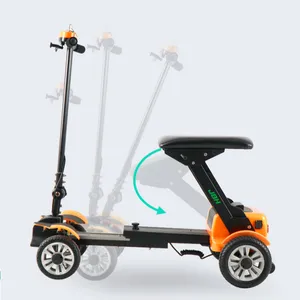 Trottinette électrique à quatre roues, pour personne à base de personnes âgées, nouveau modèle