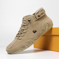 Chaussures de conduite unisexes durables et tendance à imprimé animal, mi-montantes, souples et flexibles, disponibles en plusieurs couleurs, pour le quotidien et l'extérieur