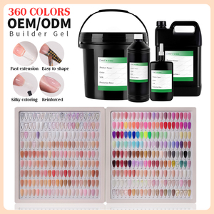เจลต่อเล็บ <span class=keywords><strong>RS</strong></span> Nail OEM/ODM ปราศจากสาร HEMA และ TPO เจลเนื้อมูส 360 สีเจลลี่ สำหรับต่อเล็บแบบหนา เจลยูวีสำหรับต่อเล็บแบบไม่ต้องใช้ความร้อน - Product Image 3