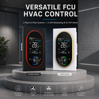 Termostato WiFi Beca BAC-9000 con Schermo LCD Touch, Controllo Temperatura Sistema HVAC, Lora per Condizionatori d'Aria in Scuole e Ospedali