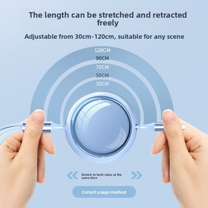 Biểu Tượng Tùy Chỉnh 100W Có Thể Thu Vào Một Đến Ba Dữ Liệu Siêu Nhanh Sạc Ba Trong Một Điện Thoại Di Động Loại C 1.2M Quà Tặng Máy In Tùy Chọn - Product Image 5