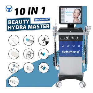 Hoge Kwaliteit 14 In 1 Multifunctionele Huidanalyse Micro Dermabrasie Huidanalyse Analysator Aqua Oxigen Salon Gezichtsmachine