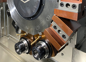 Động cơ servo 7.5KW Má<span class=keywords><strong>y</strong></span> tiện chính xác cao hiệu quả chi phí, tháp pháo trục <span class=keywords><strong>Y</strong></span> và các tù<span class=keywords><strong>y</strong></span> chọn điều khiển kép (fanuc/Siemens - Product Image 3