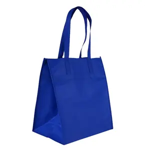 纺粘彩色pp无纺布袋可重复使用环保可定制无纺布购物袋促销