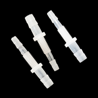 Raccord de tuyau d'eau en polypropylène lisse à barbillon 7-M10-8, diamètre extérieur moyen de 7 mm à 8 mm