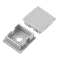 Bande lumineuse LED 1609 Profils en aluminium Argent Noir 1m 2m pour décoration lumineuse intérieure
