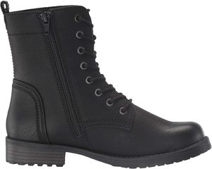 Stivale da combattimento stringato da donna <span class=keywords><strong>con</strong></span> suola in gomma sintetica personalizzata smooth touch - Product Image 2