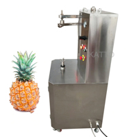 Hoge kwaliteit automatische elektrische fruit schilmachine, ananas schilmachine, 200-300 stuks prijs