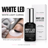 Adhésif pour cils White Light pour les techniciennes en extensions de cils, fourniture OEM sous marque privée