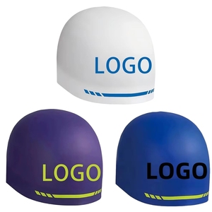 <span class=keywords><strong>Gorro</strong></span> de Natación de Silicona Duradero e Impermeable con Logo Personalizado para Adultos y Deportes Acuáticos - Product Image 2