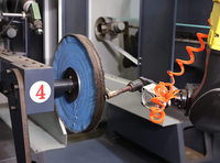 Machine de polissage CNC de haute précision pour arbre à cames, soupapes, moyeux de roue, moteurs servo, bras robotisés et composants de quincaillerie, avec finition automatique en acier inoxydable
