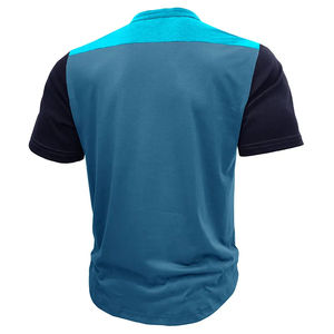 เสื้อยืดแขนสั้นผู้ชาย คอกลม สีพื้น ผ้าฝ้าย 100% แห้งเร็ว ระบายอากาศดี เหมาะสำหรับเล่นกีฬาและสวมใส่ลำลอง - Product Image 3