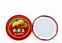 Couvercles en fer blanc de qualité alimentaire, anti-fuite, à sécurité enfant, écologiques, à ouverture facile pour bocaux et pots de conserve, personnalisables