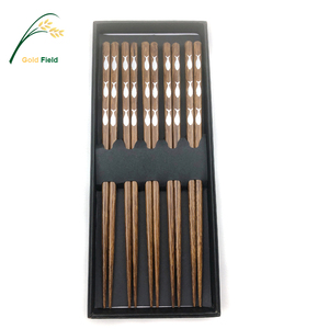 Set de palillos Wenge de <span class=keywords><strong>Madera</strong></span> de Alta Calidad - Product Image 3
