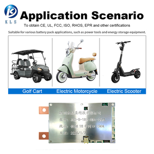 Carte de protection intelligente BMS KLS 3-18S BT, 50A 100A 150A, prend en charge LiFePO4/NMC/Na-ion, adaptée aux motos électriques/vélos électriques/ESS - Product Image 5