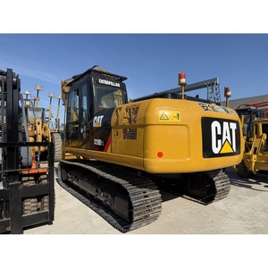 Excavatrice sur chenilles hydraulique d'occasion CAT 320D2L, poids opérationnel de 20 tonnes, excavatrice d'occasion en bon état - Product Image 2