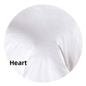 Parure de lit d'hôtel 4 pièces en pur coton blanc style jacquard 60S pour maison d'hôtes, drap et housse de <span class=keywords><strong>couette</strong></span> personnalisables - Product Image 5