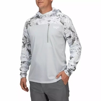 Nouveaux vêtements de pêche chemise Sublimation Upf50 + respirant séchage rapide léger recyclé à manches longues pêche à capuche chemise