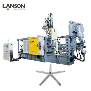 LANSON cold chamber die casting machine chair aluminum star base star feet making machine casting machine