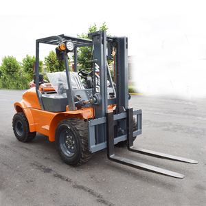 Nueva Carretilla Elevadora Todoterreno Diésel de 3 Toneladas con Asiento, Elevación para Terrenos Difíciles, Altura de Elevación de 2800 mm y 1 Año de Garantía - Product Image 6