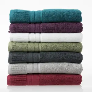 Conjunto de toalla de algodón turco de lujo, baño grande, sauna