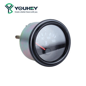 เกจวัดอุณหภูมิน้ำ 40-120C สำหรับเครื่องยนต์ดีเซล เซ็นเซอร์วัดอุณหภูมิน้ำพลาสติก 12V/24V อุปกรณ์เสริมเครื่องกำเนิดไฟฟ้า - Product Image 1