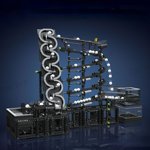 Khuôn Vua 26002 GBC dây chuyền sản xuất bóng nhà máy cầu vồng bước hạt nhỏ trẻ em lắp ráp đồ chơi khối xây dựng bộ - Product Image 3