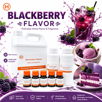 Arôme Alimentaire Mixte Mûre & Framboise Super Concentré Liquide Double Usage Pour Boissons, Vente au Détail et E-commerce B2B