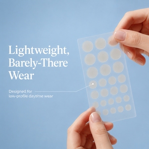 Patchs Hydrocolloïdes Invisibles Anti-Acné Sous Marque Blanche, Imperméables, pour Couvrir les Boutons et les Imperfections de la Peau Adolescente - Product Image 2