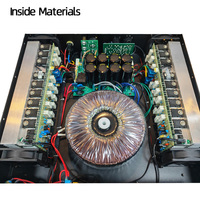 Amplifier 2 channel 800W Display untuk Sistem Audio KTV Pesta Luar Ruangan Panggung X-2800 Sistem Suara Langsung dari Pabrik