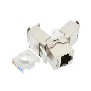 Cat6 Keystone Jack FTP Экранированный Cat6A модульный разъем