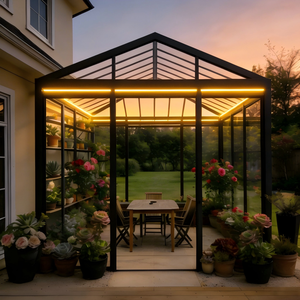 Gazebo de <span class=keywords><strong>Policarbonato</strong></span> con Marco de Aluminio, Opción de Iluminación LED, para Exteriores - Product Image 1