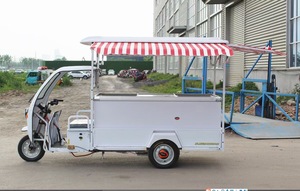 Voiture à glace électrique à trois roues réfrigérateur congélateur décrochage <span class=keywords><strong>mobile</strong></span> glace collation voiture <span class=keywords><strong>mobile</strong></span> boissons froides voiture à popsicle - Product Image 2