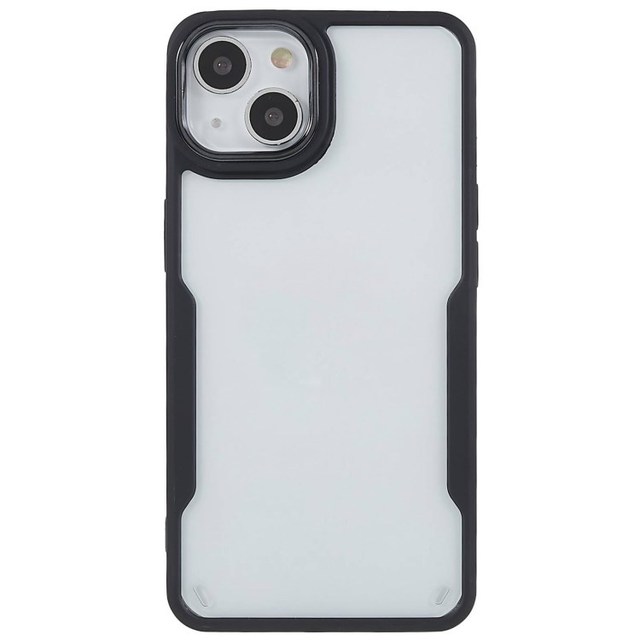 Wholesale Factory Price Lens Frame Clear Phone Cover for iPhone 14 TPU Bumper Case