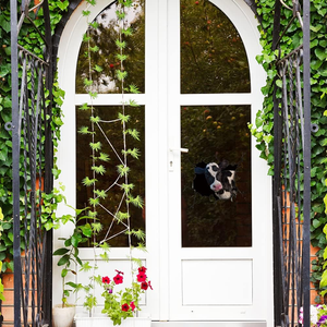 Pegatinas de vaca para coche, calcomanías de animales para coche, 2 unidades, pegatinas estáticas de vinilo para ventana de vaca, decoración realista impermeable para camión, granja y auto - Product Image 2